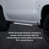 Putco 15-24 Chevrolet Silverado / GMC Sierra HD Blade Rocker Kits Sideliners - Amber/White - 931800960