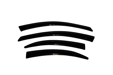 AVS 01-06 Chrysler Sebring Ventvisor Outside Mount Window Deflectors 4pc - Smoke - 94747