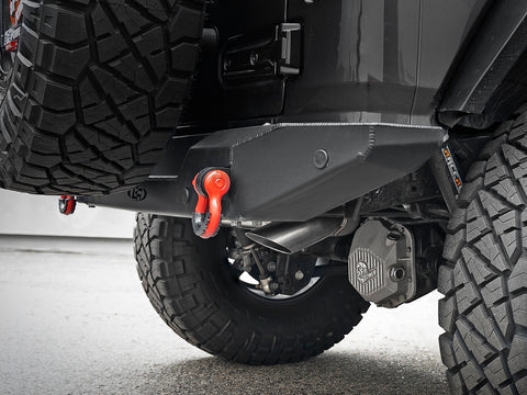 aFe MACH Force-Xp Hi-Tuck 3in 409 SS 18-20 Jeep Wrangler JL 2.0/3.6 Axle-Back Exhaust - 49-48080