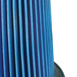 Injen SuperNano-Web Air Filter 5in Flange ID 8in Base/7.9in Media Height /5.3in Inertia Top - X-1116-BB