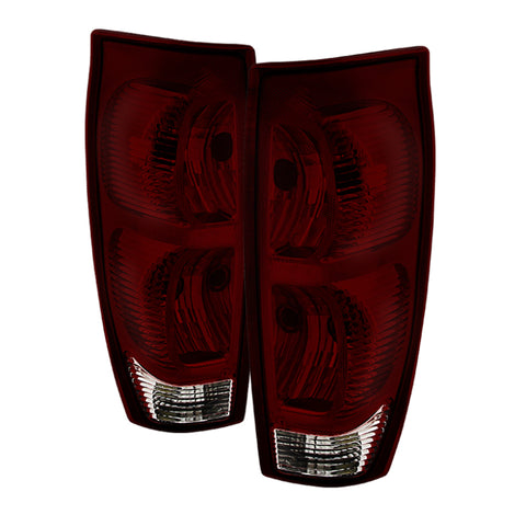 xTune Chevy Avalanche 02-06 OE Style Tail Lights Red Smoked ALT-JH-CAVA02-OE-RSM - 9030512
