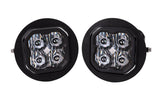 Diode Dynamics SS3 LED Pod Max Type FT Kit - Yellow SAE Fog - DD6693
