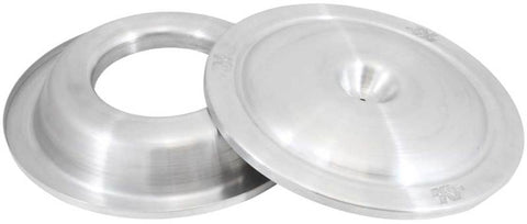 K&N 16in Spun Aluminum Top & Bottom Plate - 85-6852