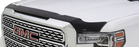 AVS 20-22 GMC Sierra 2500/3500 HD Aeroskin Low Profile Hood Shield - Matte Black - 377185