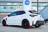 Rally Armor 23-26 Toyota GR Corolla Red UR Mud Flap w/Black Logo - MF89-UR-RD-BLK