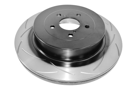 DBA 98-06 WRX Upgrade to STi Calipers w/ Standard 170mm Handbrake Rear Slotted Street Series Rotor - 2657S