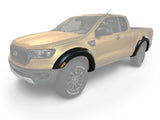 Bushwacker 2019 Ford Ranger Extended Cab Extend-A-Fender Style Flares 4pc - Black - 20954-02