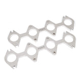 Stainless Works Small Block Ford 4.6L 3V Round Port Header 304SS Exhaust Flanges 1-5/8in Primaries - HF463V163