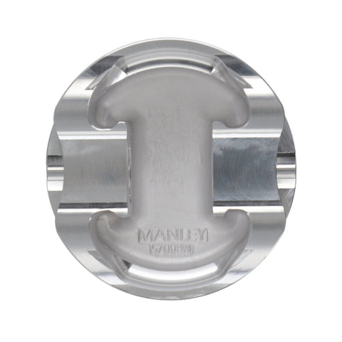 Manley 2018+ Ford Coyote 5.0L DOHC +1cc Dish 3.672in Bore 11:1 CR Platinum Piston Set - 595810C-8