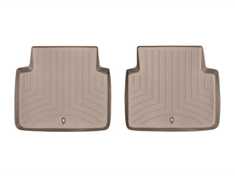 WeatherTech 15+ Hyundai Genesis Sedan Rear Only Floorliners - Tan - 457002