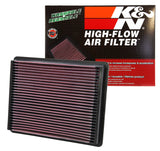 K&N 02-09 Cadillac / 99-09 Chevy/GMC PickUp Drop In Air Filter - 33-2135