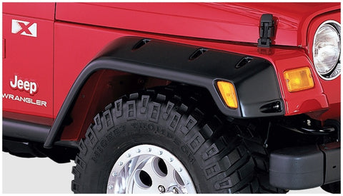 Bushwacker 97-06 Jeep TJ Max Pocket Style Flares 4pc - Black - 10908-07