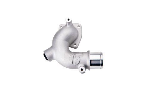 Fleece Performance 98.5-07 Dodge 2500/3500 Cummins Replacement Thermostat Housing w/Aux Port - FPE-CUMM-TH-1318