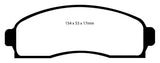 EBC 03-06 Chevrolet Equinox 3.4 Greenstuff Front Brake Pads - DP61617