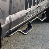 Westin 15-22 Ford F-150 SuperCrew / 17-22 F-250/350 Crew Cab Outlaw Nerf Step Bars - Textured Black - 20-13945