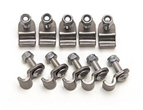 Russell Performance Stainless Steel Brake Line Clamps (12 pcs.) - 654030