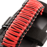Rugged Ridge Paracord Grab Handles Red/Black Pair - 13505.31