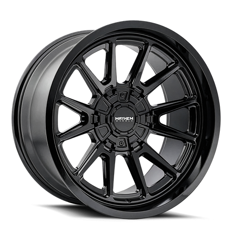 Mayhem 8116 Intrepid 20x9 / 5x127 BP/ 0mm Offset / 87mm Hub Gloss Black Wheel - 8116-2952B