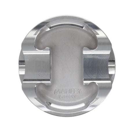 Manley Ford Coyote 5.0L DOHC 4V 3.635in Bore 10.0:1 CR -2.5cc Flat Top Pistons - Set of 8 (E/D) - 598405CE-8