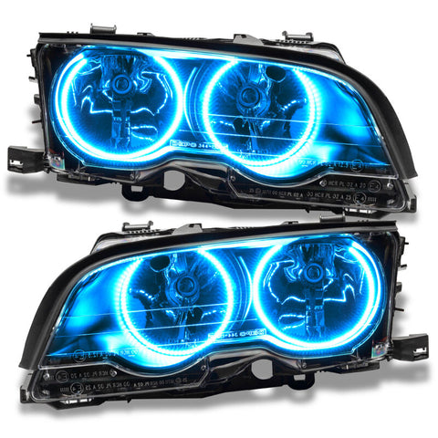 Oracle 99-01 BMW 3 Series Coupe HL - (Halogen) - ColorSHIFT w/ 2.0 Controller - 8113-333