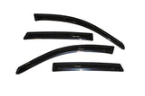 AVS 03-08 Pontiac Vibe Ventvisor Outside Mount Window Deflectors 4pc - Smoke - 94455