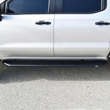 Westin 19-23 Chevrolet/GMC Silverado/Sierra 1500 Crew Cab Outlaw Nerf Step Bars - Textured Black - 28-31275