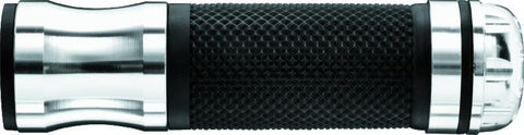 BikeMaster Grips 135mm Revolver Barend Grips - Silver - 101865