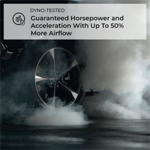 K&N 11 Jeep Grand Cherokee 5.7L V8 / 11 Dodge Durango 5.7L V8 High Flow Performance Intake Kit - 77-1563KP