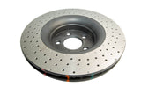 DBA 15-20 Ford Mustang GT (w/352mm Frt Rotor w/o Perf Pkg) Front 4000 Series Cross Drilled Rotor - DBA42164XD