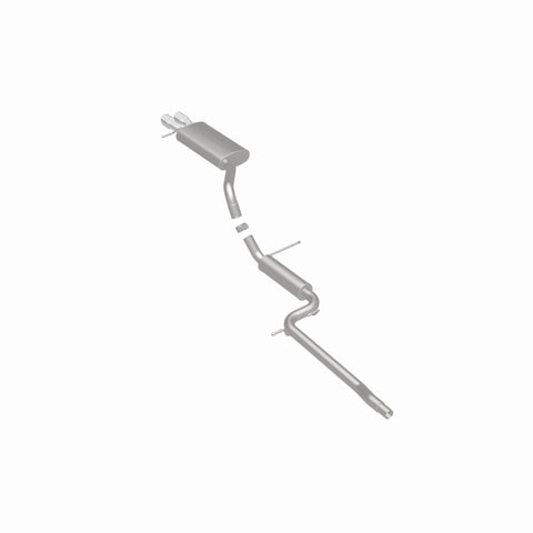 MagnaFlow Performance Cat-Back Exhaust System Dual Straight Drive Side Rear Exit 11-14 VW Jetta 2.0L - 15486