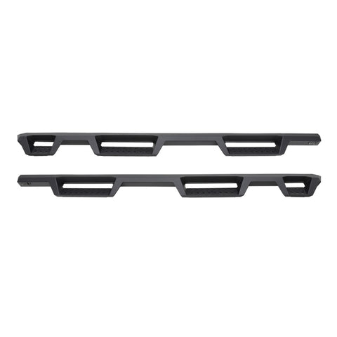 Westin 2019 Chevrolet Silverado/Sierra 1500 (5.5ft) Drop Wheel to Wheel Nerf Step Bars - Txt Black - 56-534685