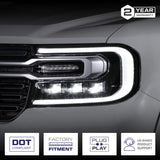 Form Lighting 22-24 Ford Maverick Sequential LED Projector Headlights (Pair) - FL0084