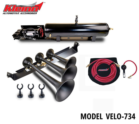 Kleinn 09-14 Ford F-150/ Raptor Onboard Air System w/ Model 730 Horns - VELO-734