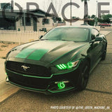 Oracle Ford Mustang V6 13-14 WP LED Projector Fog Halo Kit - ColorSHIFT - 1212-333