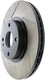 StopTech Power Slot 01-05 Mazda Miata Sport Suspension/Turbo SportStop Slotted Front Right Rotor - 126.45061SR