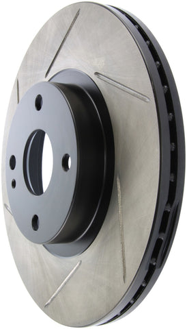 StopTech Power Slot 01-05 Mazda Miata Sport Suspension/Turbo SportStop Slotted Front Right Rotor - 126.45061SR