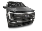 AVS 23-24 Ford F150 Lightning Aeroskin Low Profile Hood Shield - Smoke - 322223