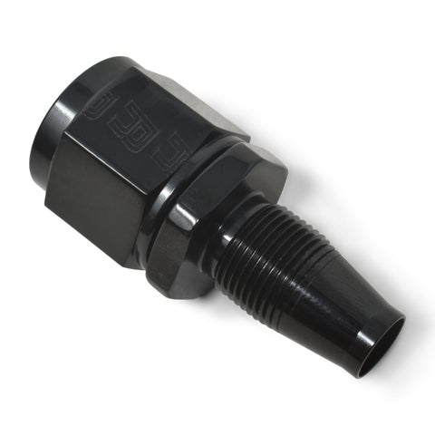 Russell Performance -8 AN Straight Hose End Without Socket - Black - 615033