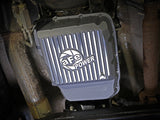 aFe Transmission Pan Raw w/ Machined Fins 13-19 Dodge Diesel Trucks L6-6.7L (td) - 46-71160A