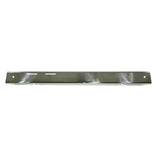 Rugged Ridge 76-86 Jeep CJ Stainless Steel Front Bumper Overlay - 11109.01