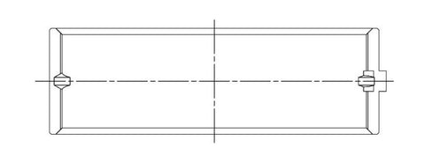 ACL Chev. V8 265-283-302-327 Race Series Engine Crankshaft Main Bearing Set - 5M429H-STD