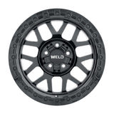 Weld Off-Road W105 17X9.0 Cinch 6X135 6X139.7 ET00 BS5.00 Gloss Black MIL 106.1 - W10579098500
