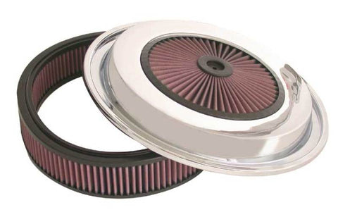 K&N Replacement Air Filter w/ XStream Lid - 15.375in OD x 4.5in H - CE-1503