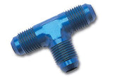 Russell Performance -8 AN Flare Tee Fitting (Blue) - 661030