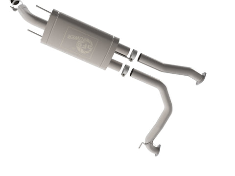 aFe Vulcan Series 3in Stnless Steel Cat-Back Exhaust w/Polished Tip Nissan Armada 25-26 V6-3.5L(tt) - 49-36143-P