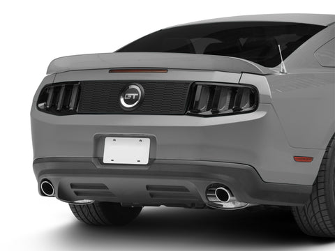 Raxiom 10-12 Ford Mustang Vector V2 LED Tail Lights - Gloss Black Housing (Clear Lens) - 405839