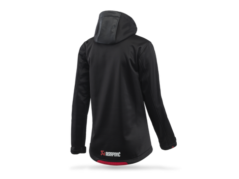 Akrapovic Womens Corpo Softshell Jacket Black - L - 802090