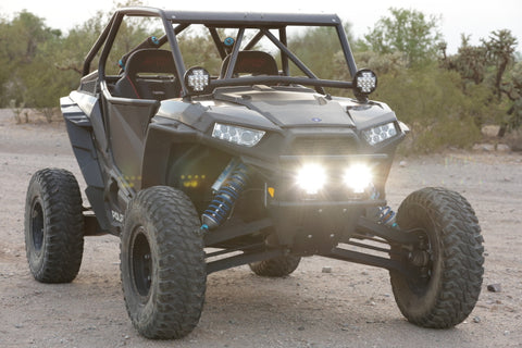 ARB Nacho 5.75in Offroad TM5 Amber White LED Light Set - TM522