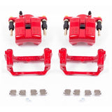Power Stop 06-15 Mazda MX-5 Miata Front Red Calipers w/Brackets - Pair - S3316