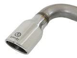 aFe Takeda 3in-2.5in SS Axle-Back Exhaust w/Polished Tips 2018 Hyundai Elantra GT Sport I4-1.6L(t) - 49-37002-1P